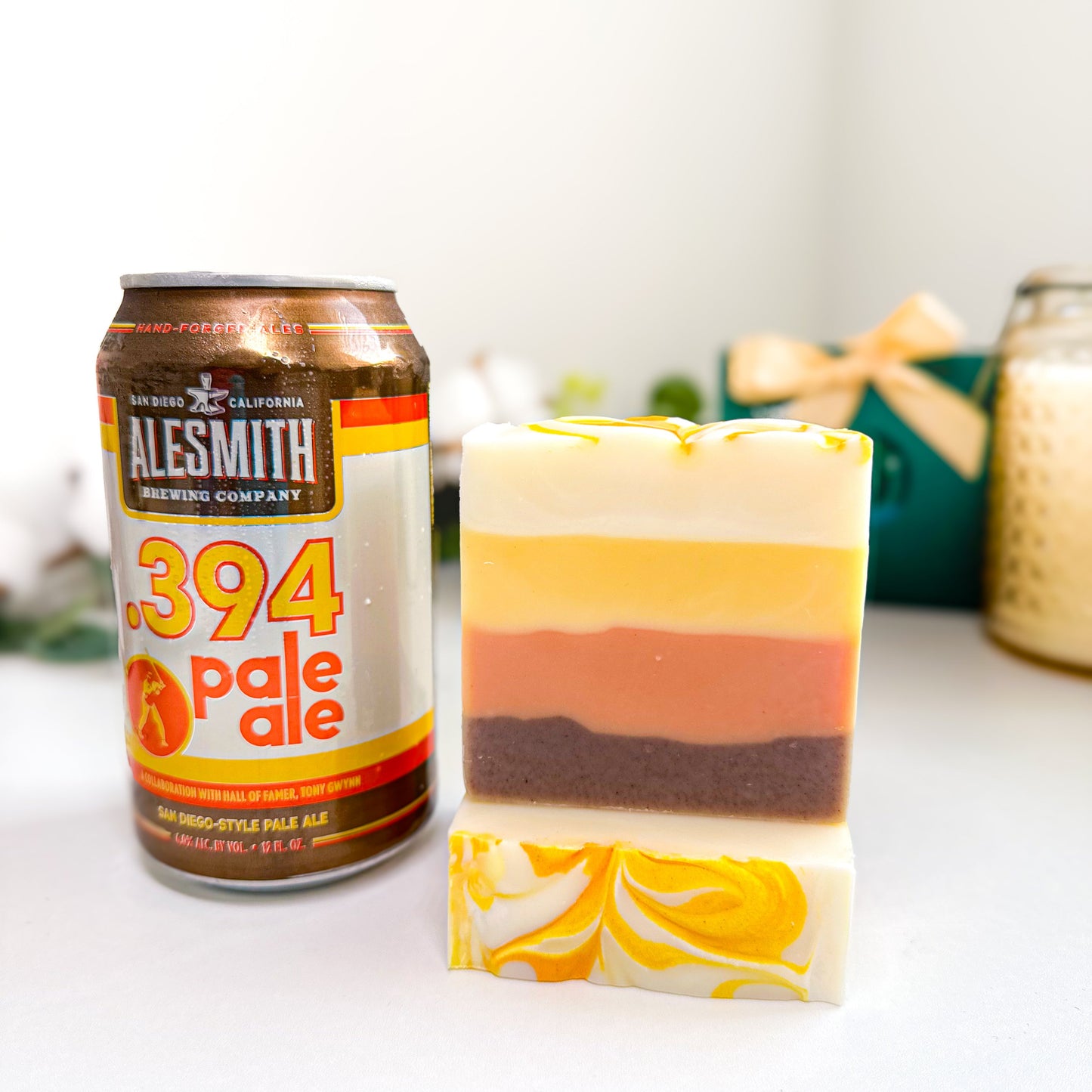 Pale Ale Beer Soap – Cedarwood & Orange Natural Soap | Cotton Bubble Soap