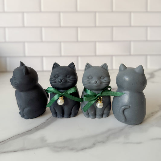 Cat Design Soap