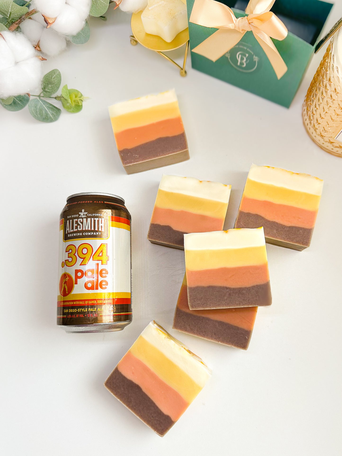 Pale Ale Beer Soap – Cedarwood & Orange Natural Soap | Cotton Bubble Soap