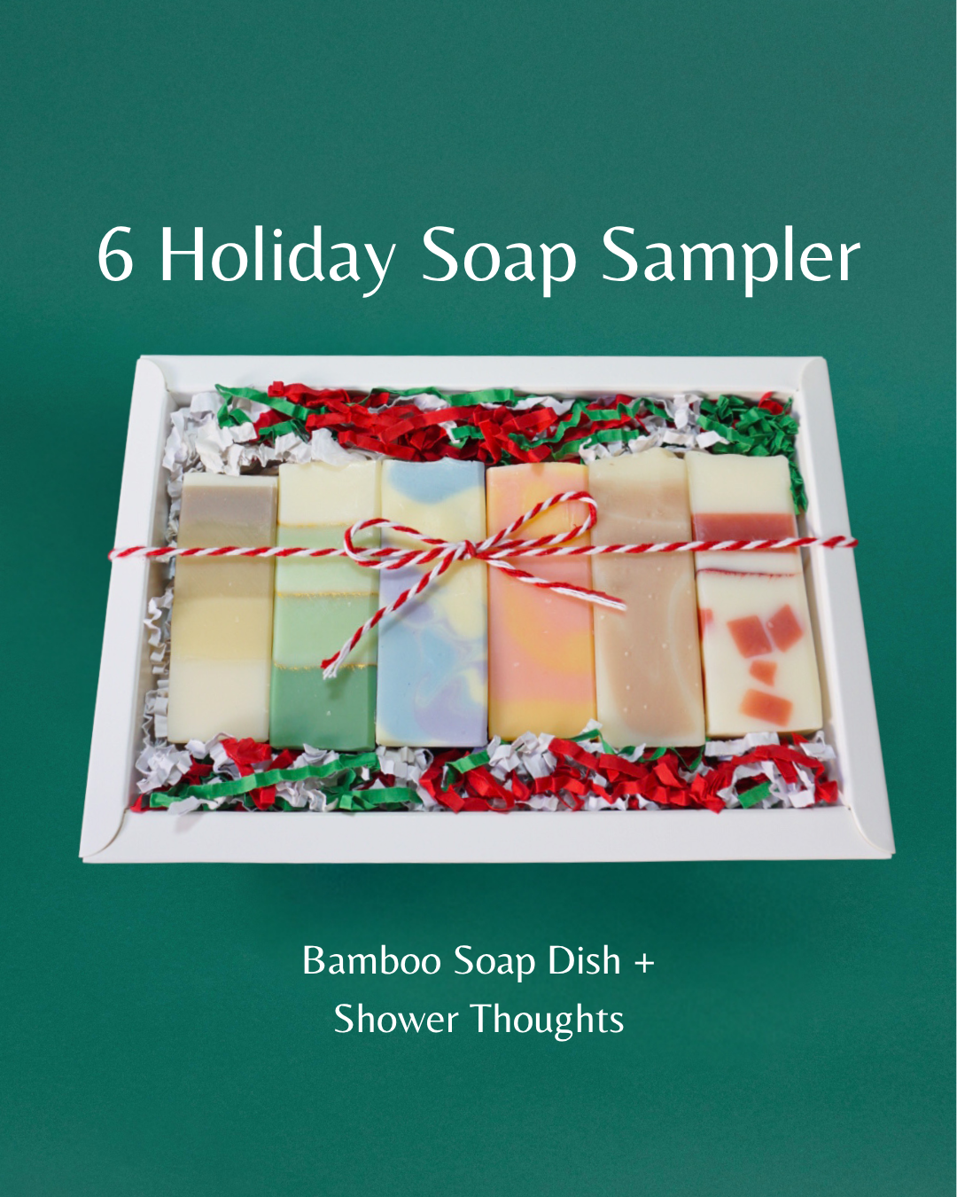 6 Holiday Soap Sampler – Limited Edition